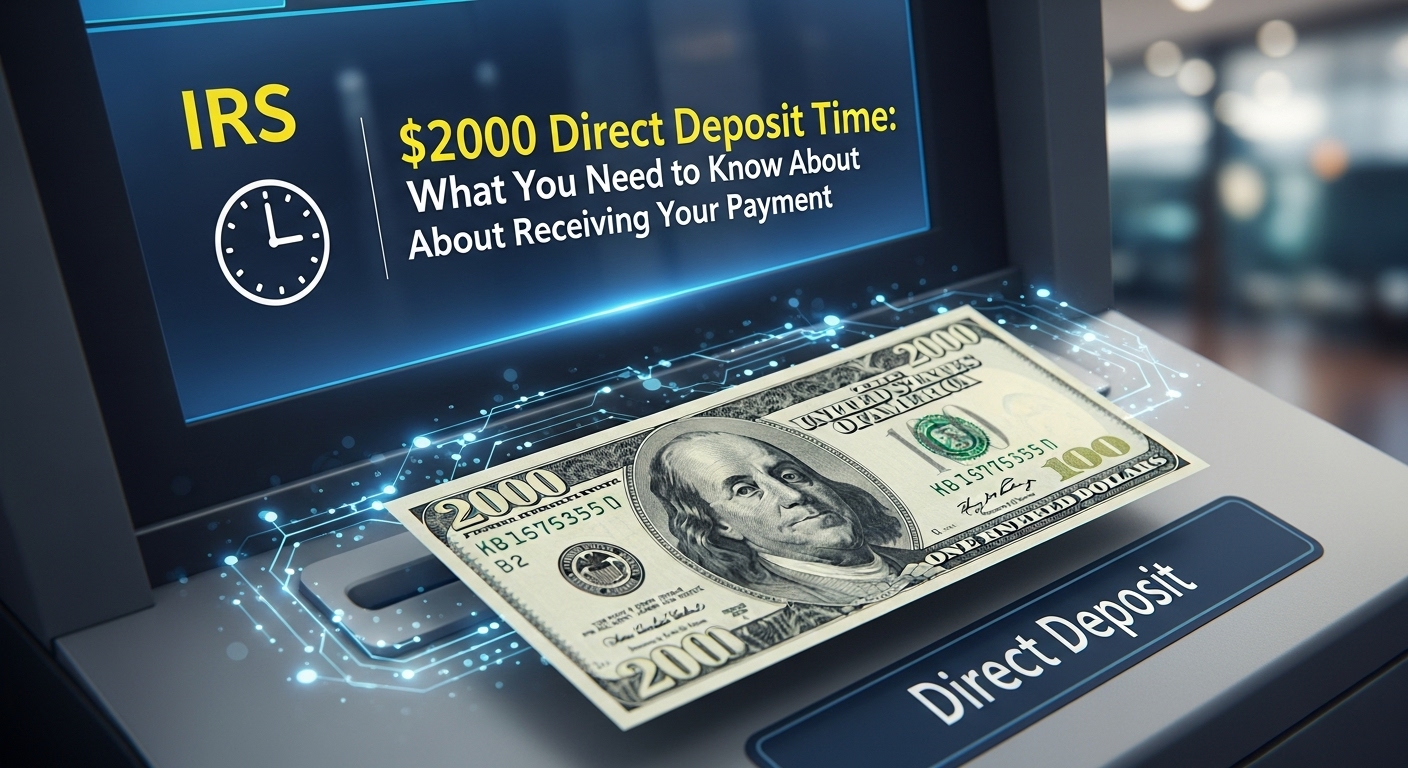 IRS $2000 Direct Deposit Time