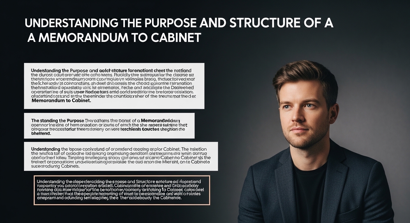 memorandum to cabinet