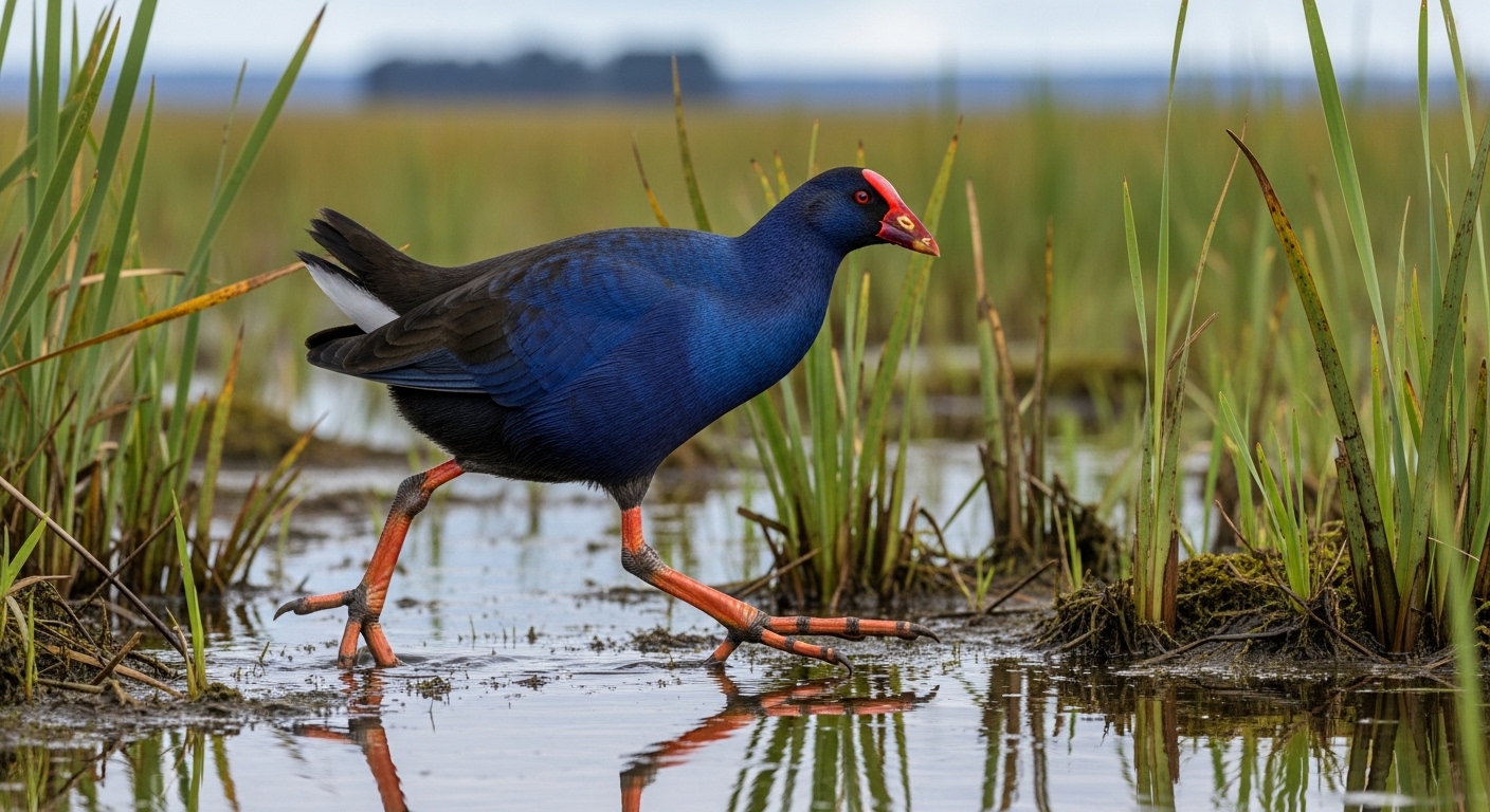 Pukeko Bird